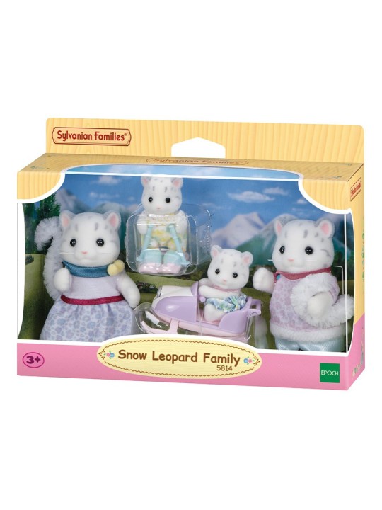 Famille panthère des neiges