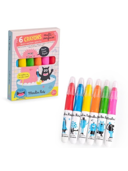 Crayons multi-surfaces Les Schmouks