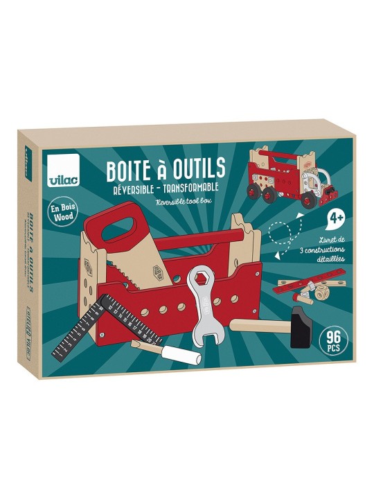 Boîte à outils en bois Atelier