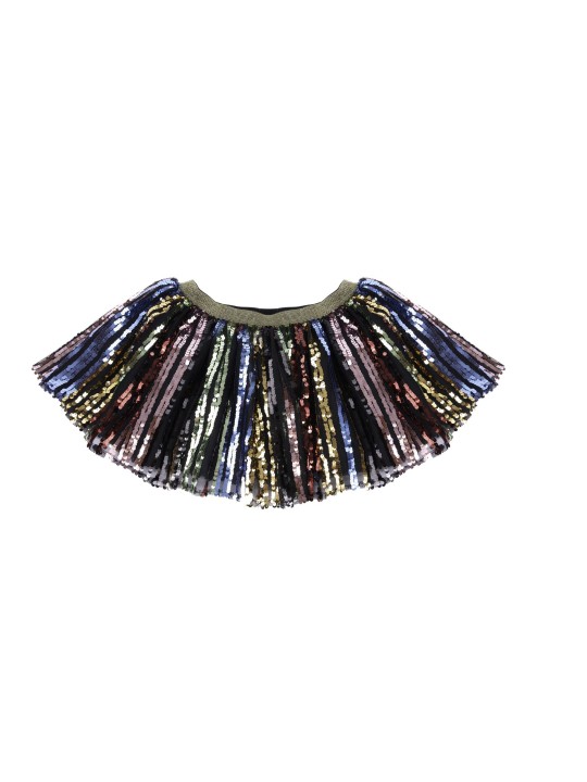 Jupe à sequins "star de la nuit" 4-6 ans