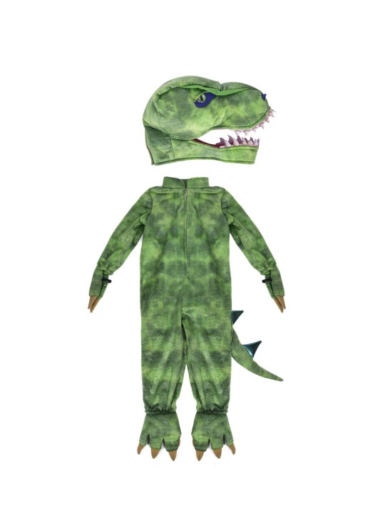 Combinaison de T-rex avec coiffe 7-8 ans