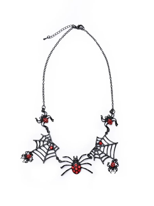 Collier toile d'araignée