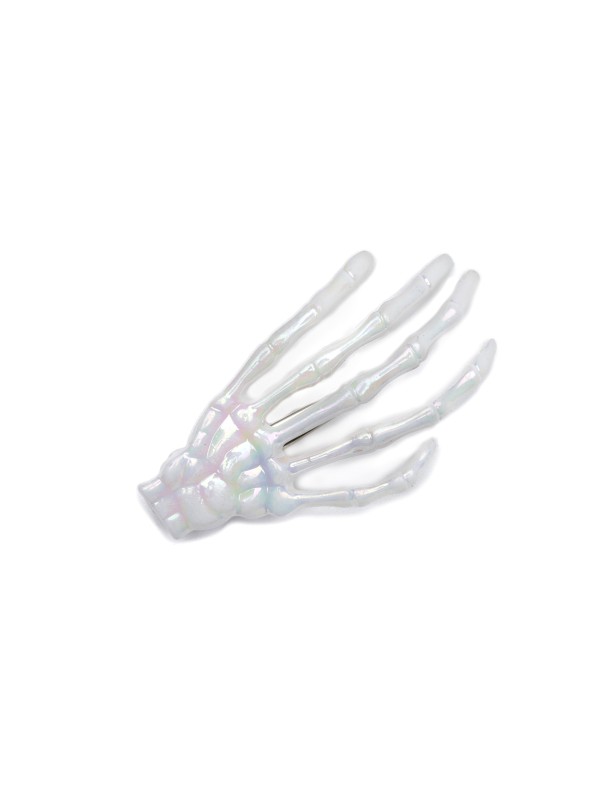Barrette main de squelette