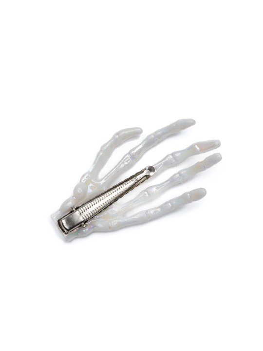 Barrette main de squelette