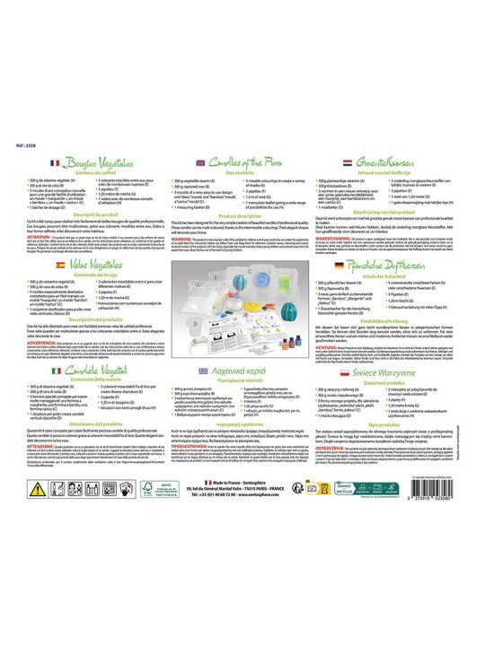 DIY bougies végétales