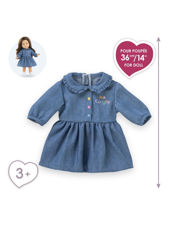 MC Robe denim manches longues