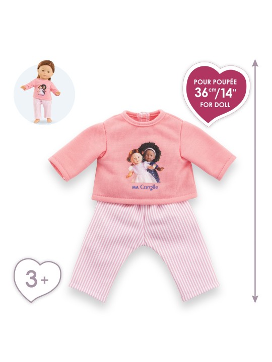 MC Pyjama 2 pièces rose