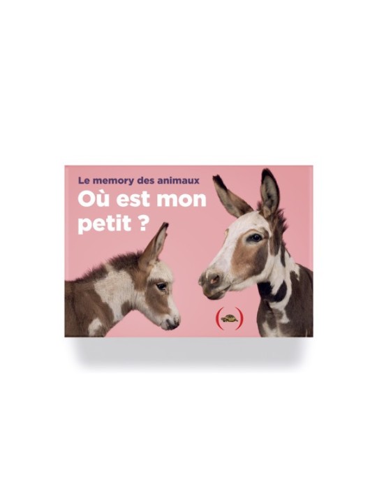 Le memory des animaux - Où est mon petit ?