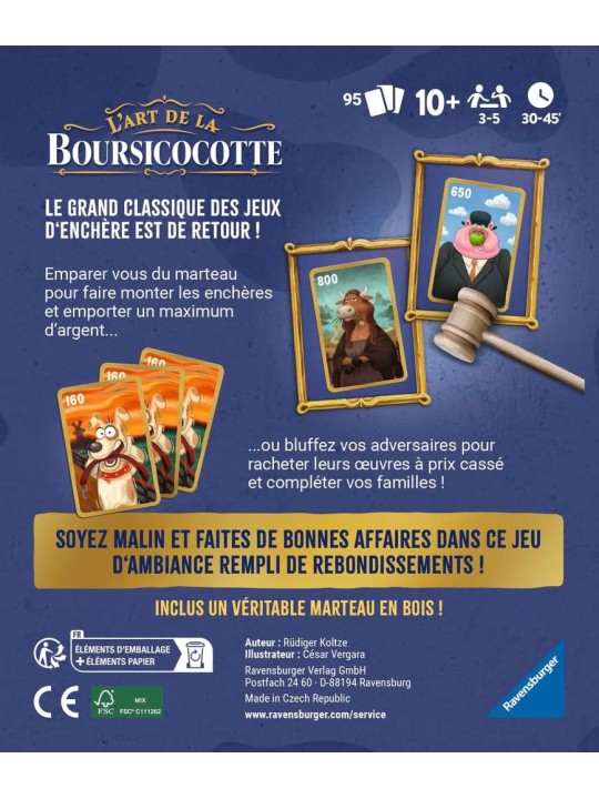 L'art de la boursicocotte