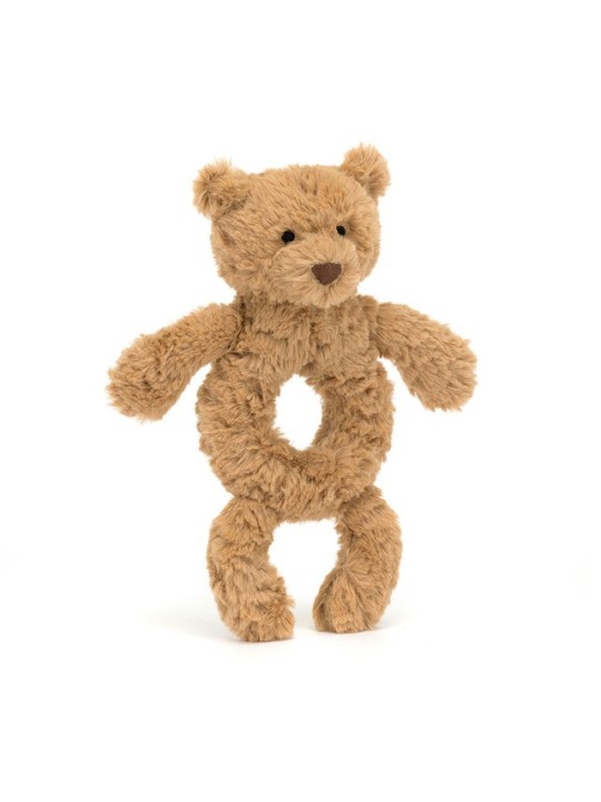 Bartholomew bear ring rattle