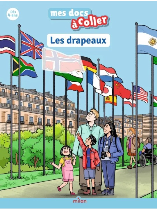 Mes docs à coller - Les drapeaux
