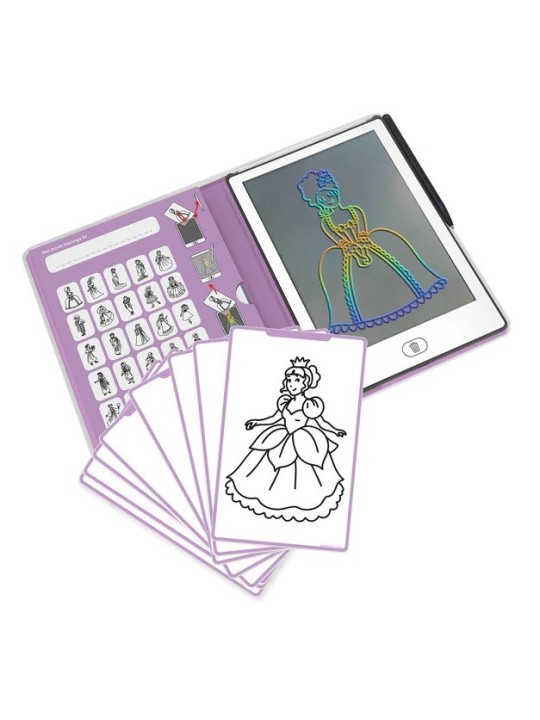 Tablette à dessin 30 illustrations Princesses