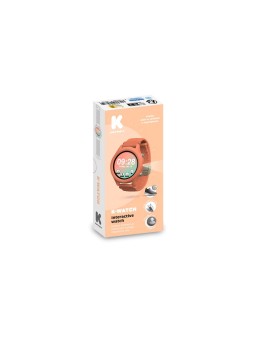 Montre interactive corail