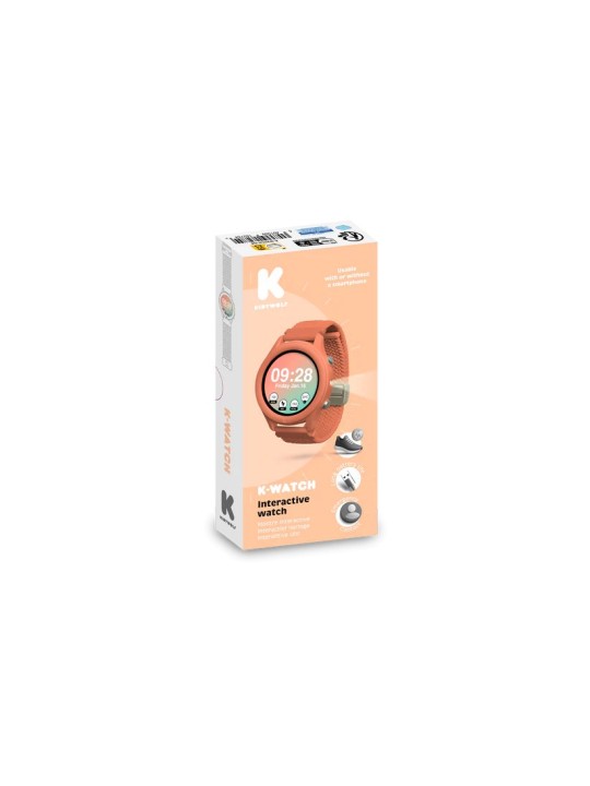 Montre interactive corail
