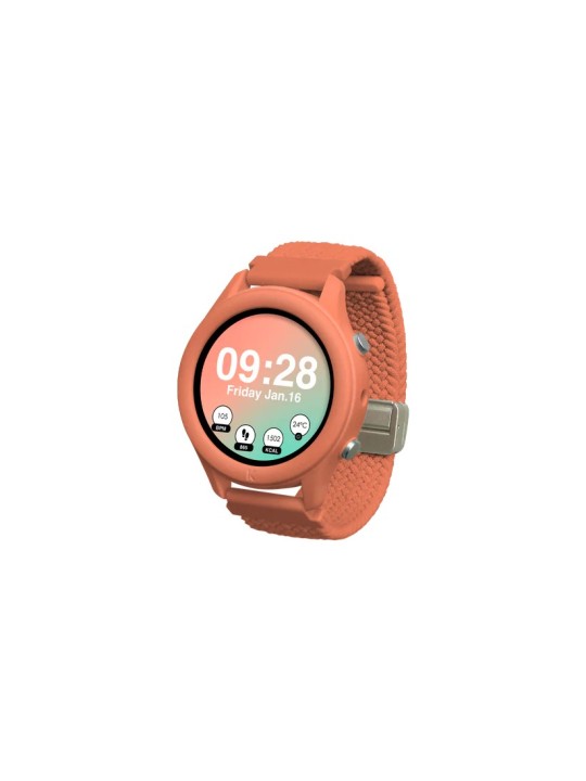 Montre interactive corail