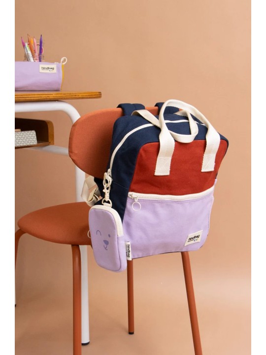 Sac à dos Romy tricolore terracotta