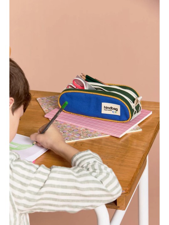 Trousse Malo tricolore bleu électrique