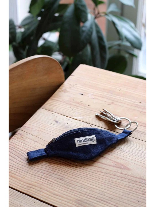 Porte-clés banane Côme navy