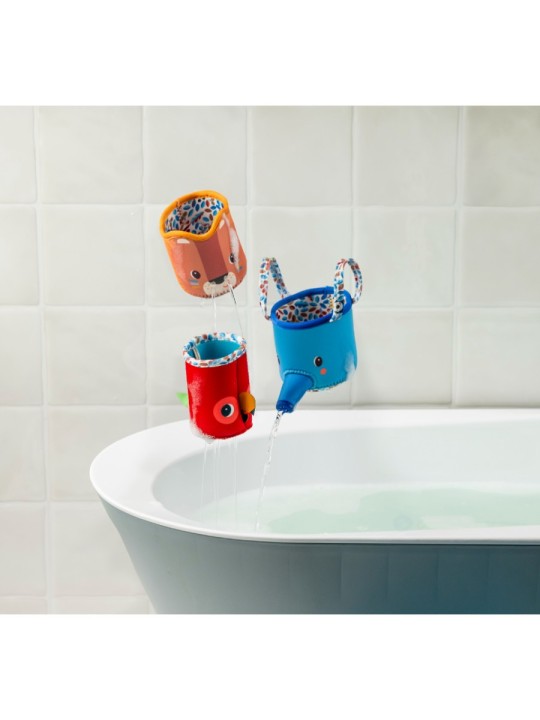 Jack le lion - gobelets de bain (x3)