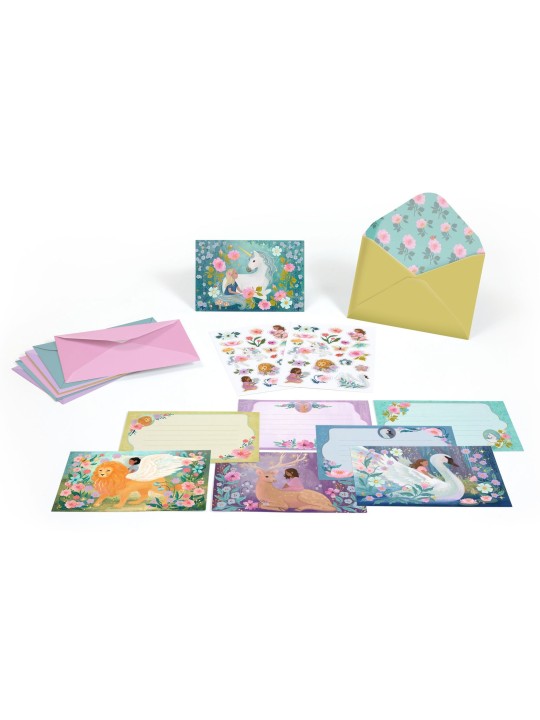 Invitations Créatures merveilleuses (x 8)