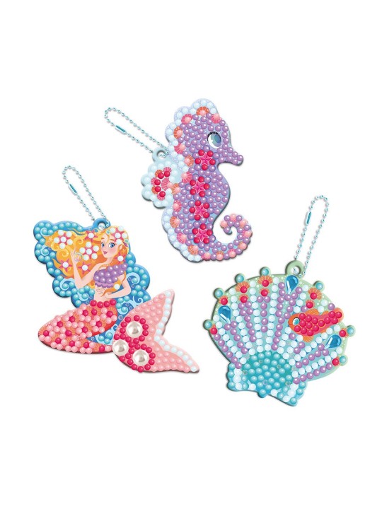 Magic ocean - 3 porte-clés à diamanter