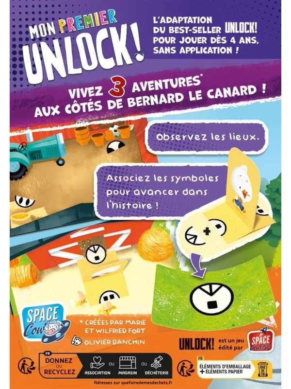 Mon premier Unlock ! - Histoires de canard