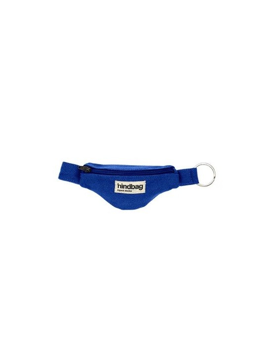 Porte-clés banane Côme bleu électrique