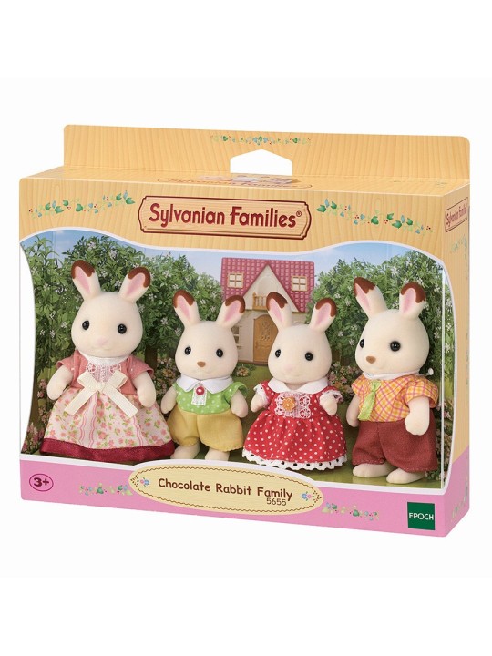 Famille lapin chocolat