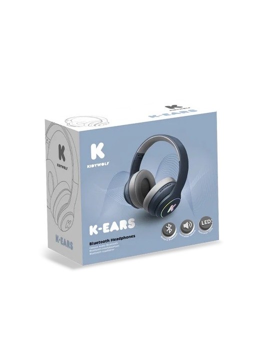 Casque audio bleu