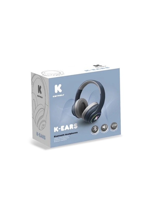 Casque audio bleu