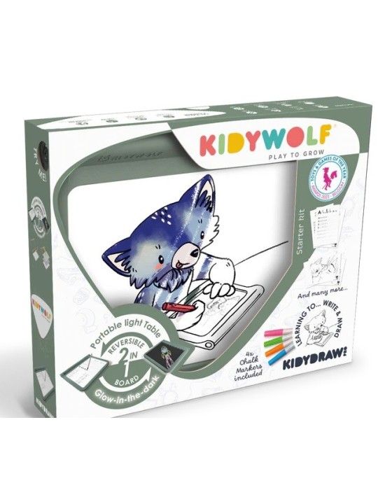 Tablette lumineuse nomade bleue