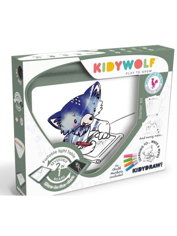 Tablette lumineuse nomade bleue