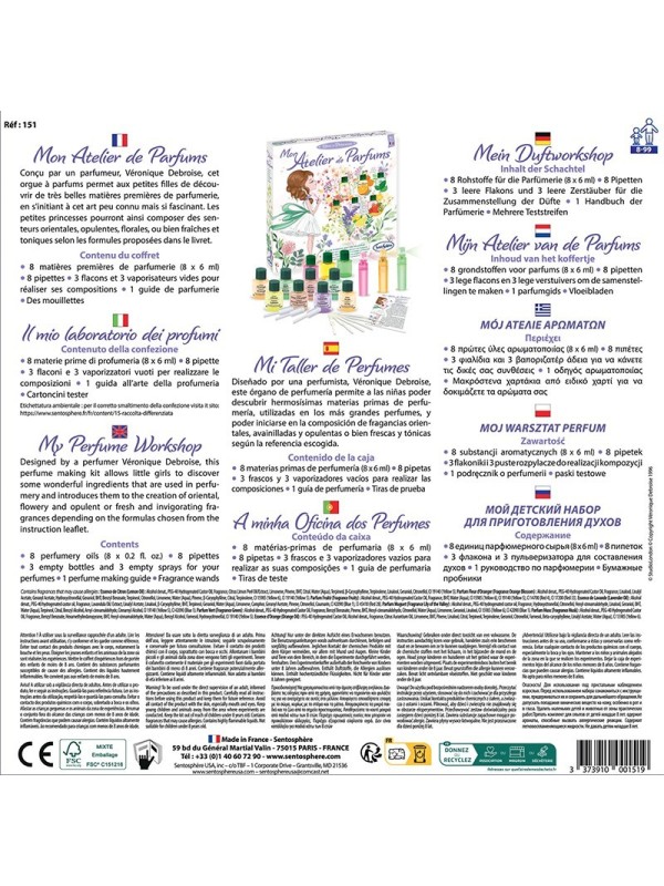 Mon atelier de parfums