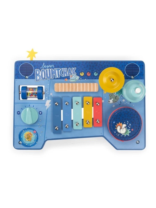 Table multi-activités musicale Puce & Pilou