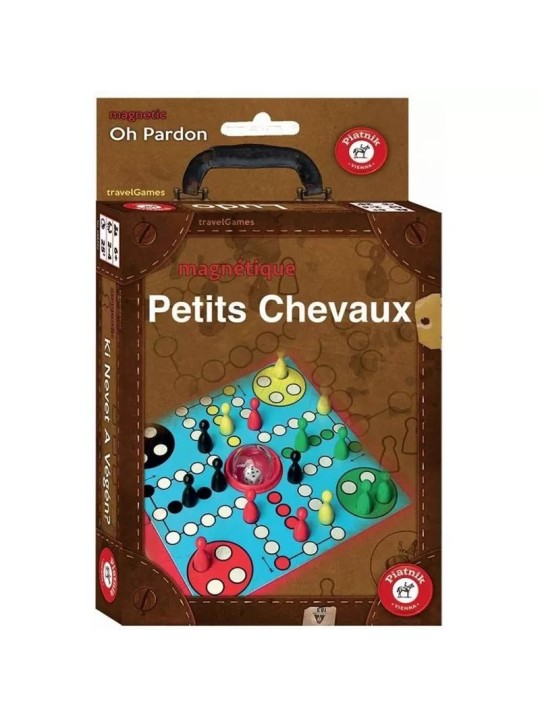 Petits chevaux magnétiques de voyage