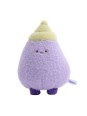 Porte-clés peluche aubergine