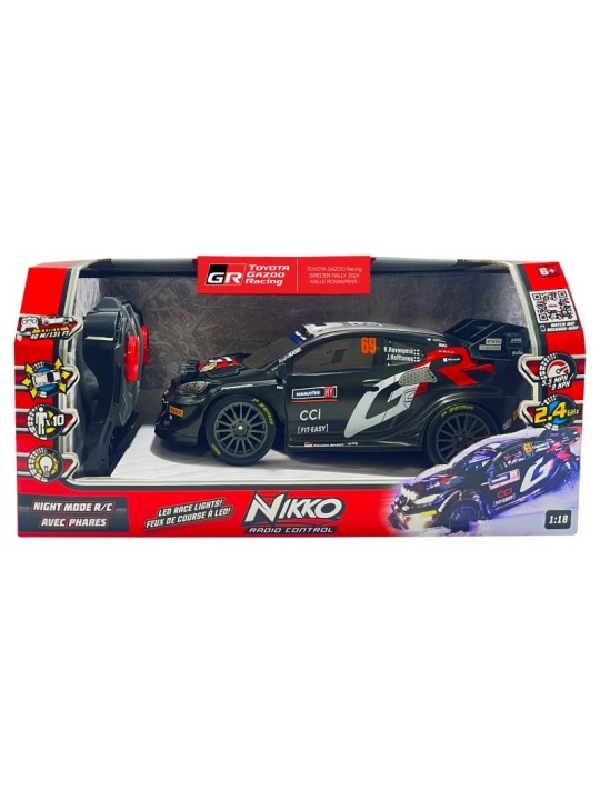 Toyota Gazoo racing Sweden rallye 2024 Rovanpera 1:18 RC