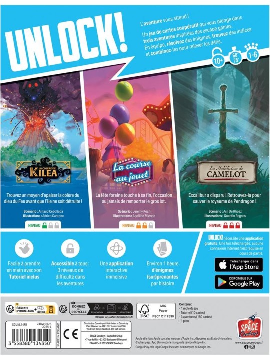 Unlock ! Enchanted adventures