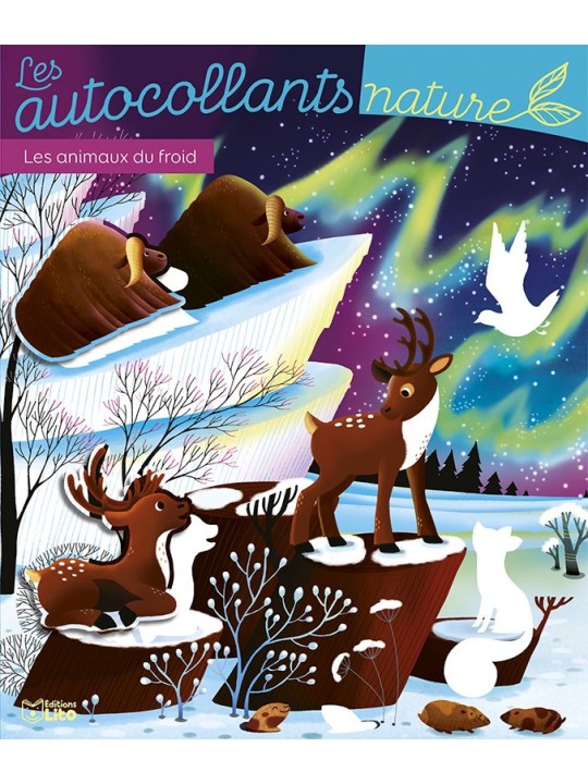 Autocollants nature - Les animaux du froid