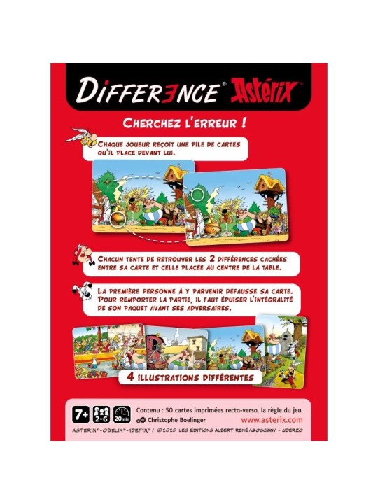Différence Astérix