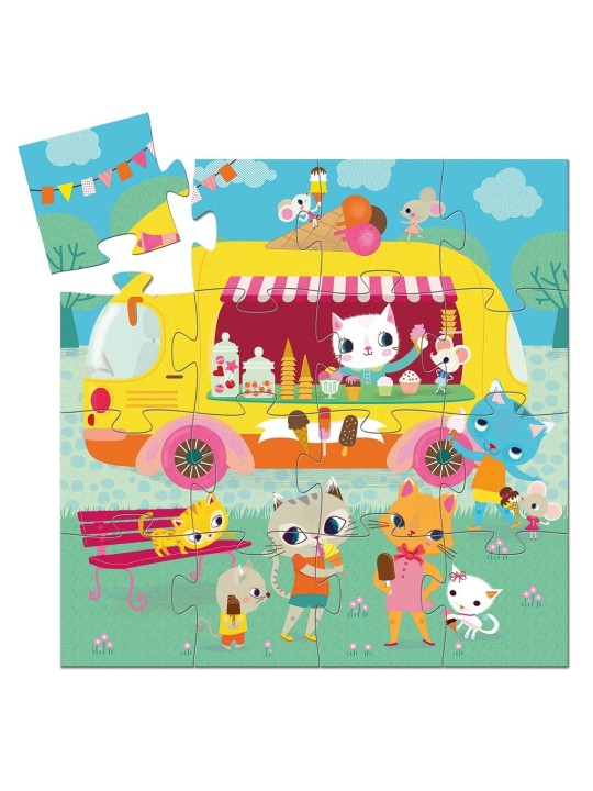 Puzzle le glacier - 16 pcs