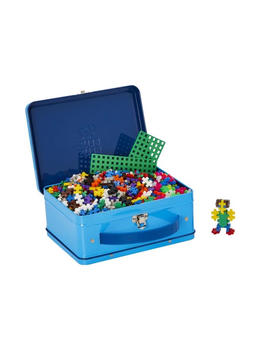 Plus plus - Valisette (métal) 600 pièces basic & néon