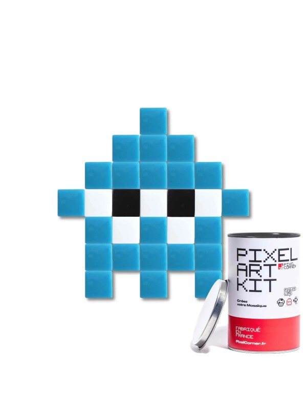 Pixel art kit - Tiny bleu clair