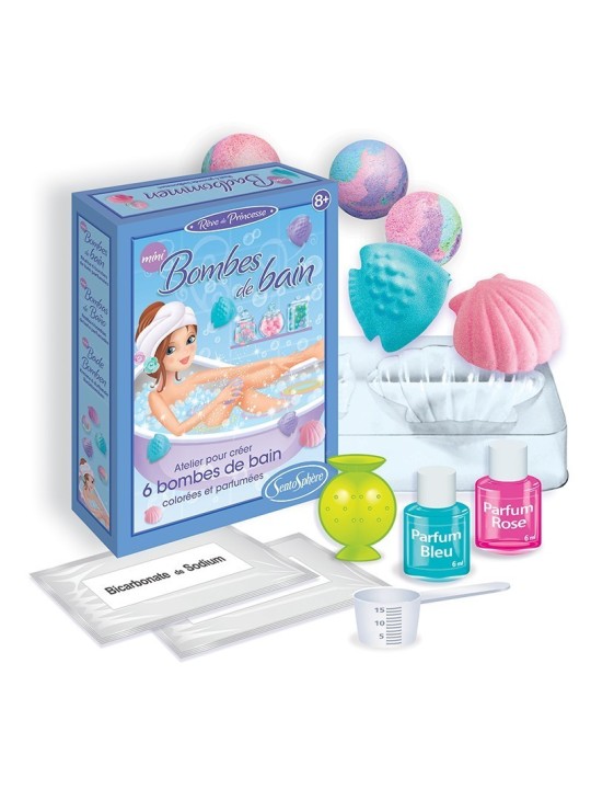 Mini bombes de bain à fabriquer