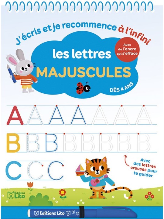 J'écris et je recommence à l'infini - Les lettre majuscules