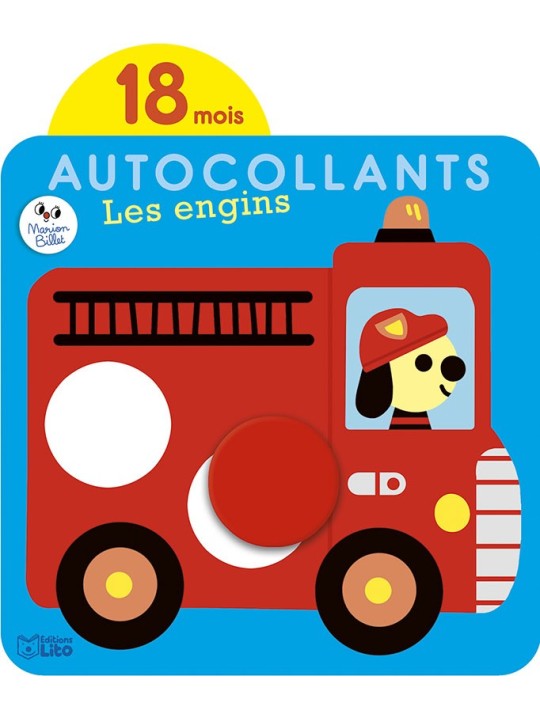Autocollants pour les petits - Les engins