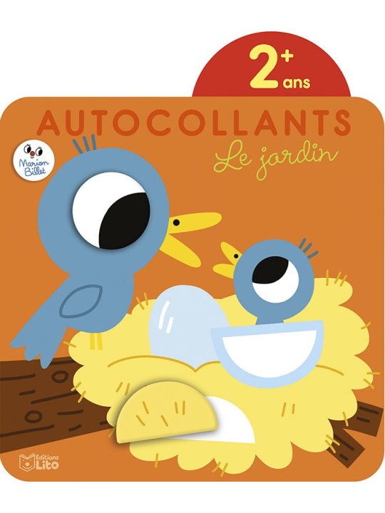 Autocollants pour les petits - Le jardin