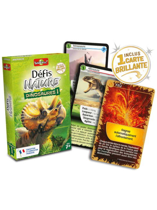 Défis Nature Dinosaures 1 vert
