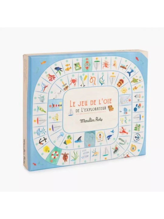 Jeu de l'oie l'Explorateur Le jardin du  moulin