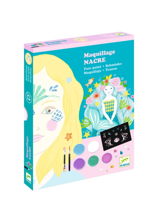 Palette maquillage 6 couleurs - Nacre